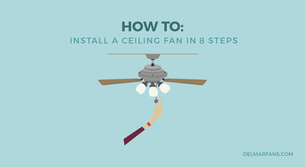 Do It Yourself Ceiling Fan Installation Delmarfans Com - Cost To Install A Ceiling Fan With Existing Wiring Diagram