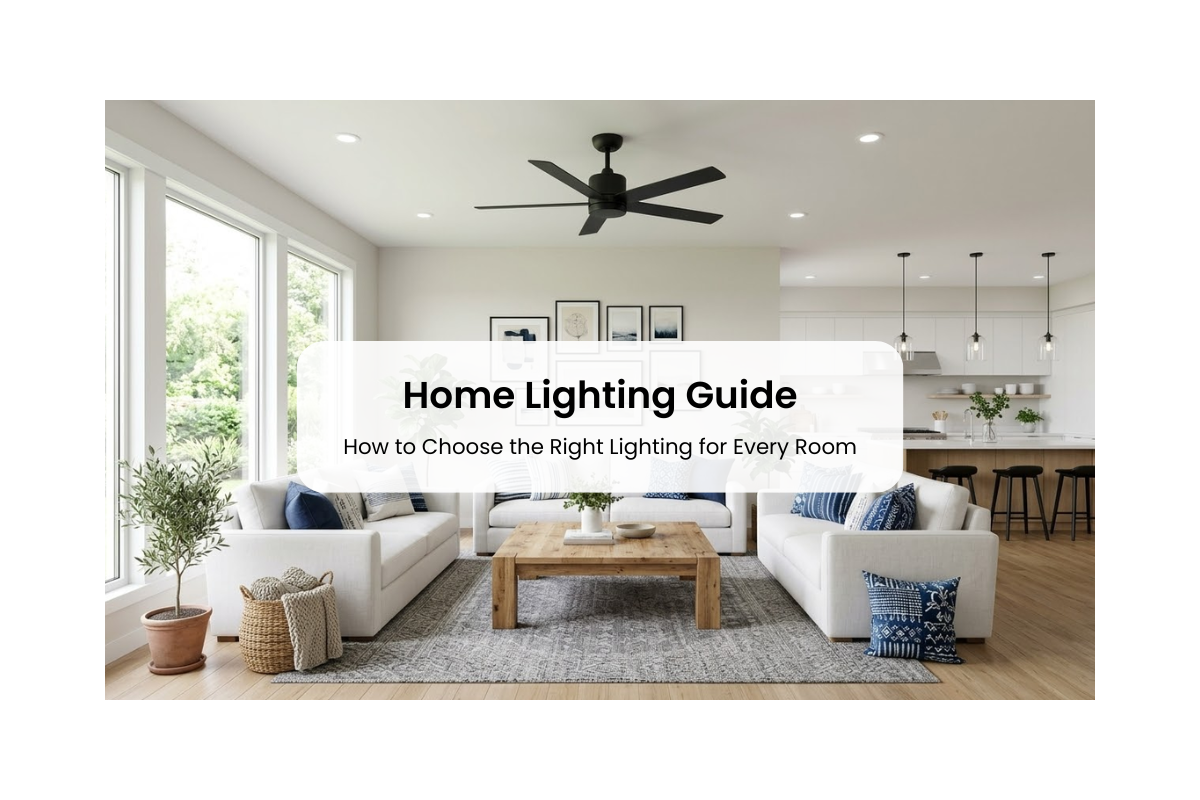 Home Lighting Guide: How to Choose the Right Lighting for Every Room
