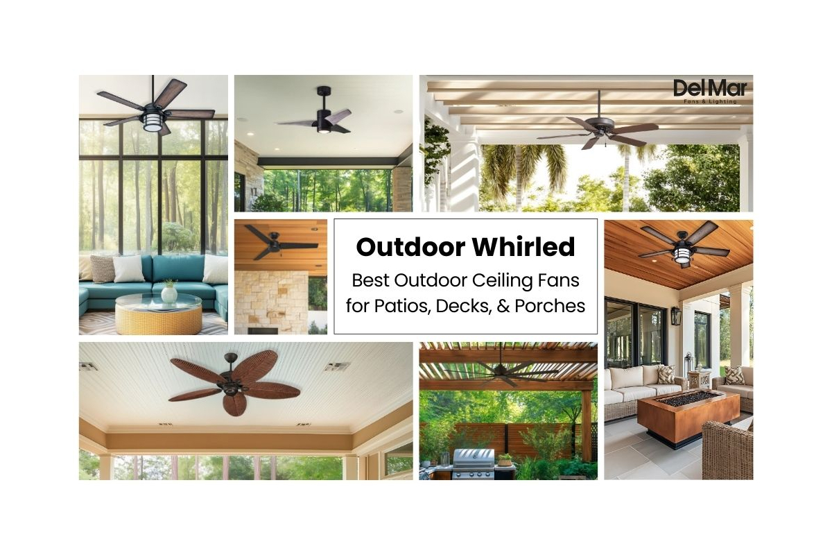 Best Outdoor Ceiling Fans for Patios, Decks, & Porches