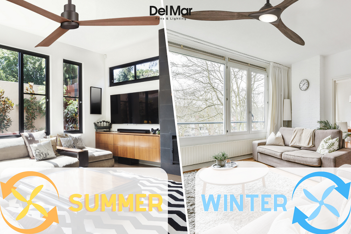Summer and Winter Fan Direction