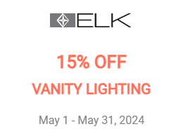 Tasteful ELK Lighting | 15% Off