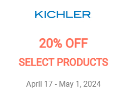 Kichler Lighting | 20% off