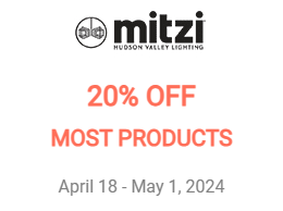 Mitzi Lighting Fixtures | 20% off