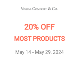Visual Comfort Fan Collection: Empire, Discus, & Clarity Collections | 20% Off