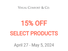 Visual Comfort Studio Collection Light Fixtures | 15% Off