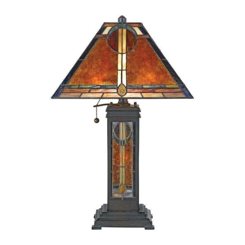 Quoizel, NX615TVA Museum of New Mexico 3 Light 55W Bronze Table