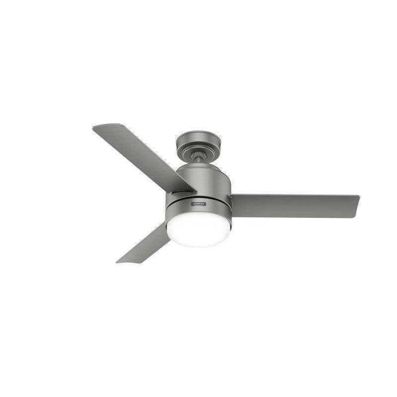 Hunter® Zayden 52" Matte Black Indoor LED Ceiling Fan With Remote At - View #10