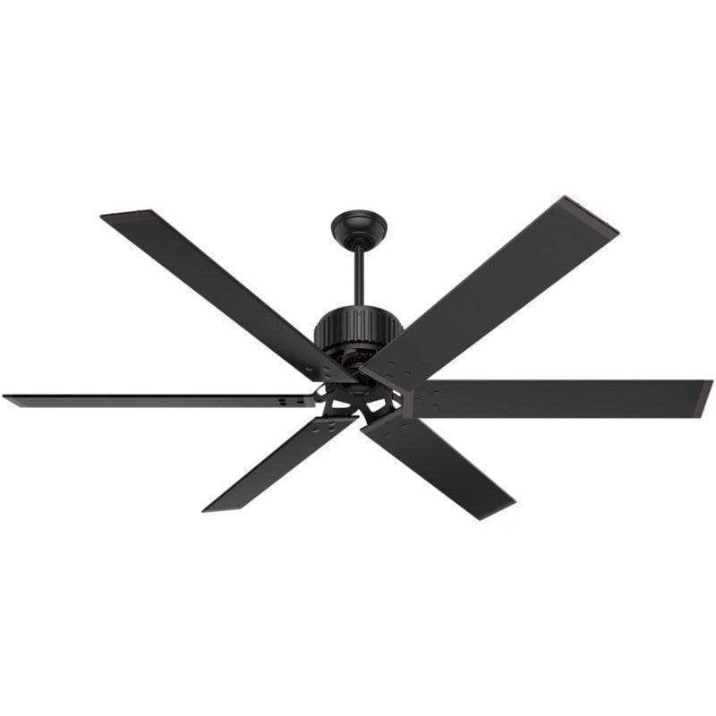 Hunter 59136 HFC-72 72 Inch Matte Black Ceiling Fan | DelMarFans.com