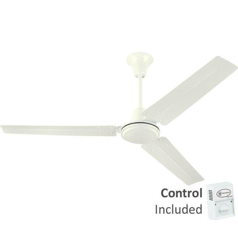 Westinghouse 7840900 Industrial 56 Inch White Ceiling Fan