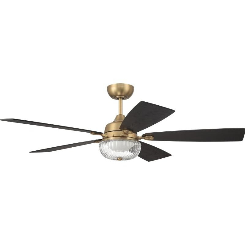 Craftmade CHS52SB5 Chandler 52 Inch Satin Brass Ceiling Fan with