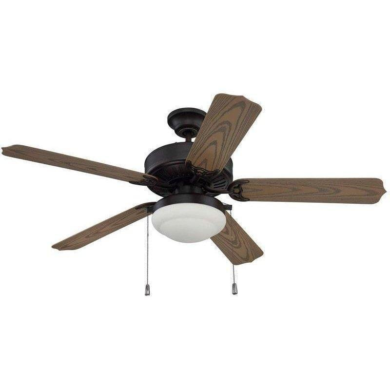 Craftmade END52ABZ5PC1 Enduro 52 Inch Aged Bronze Brushed Ceiling