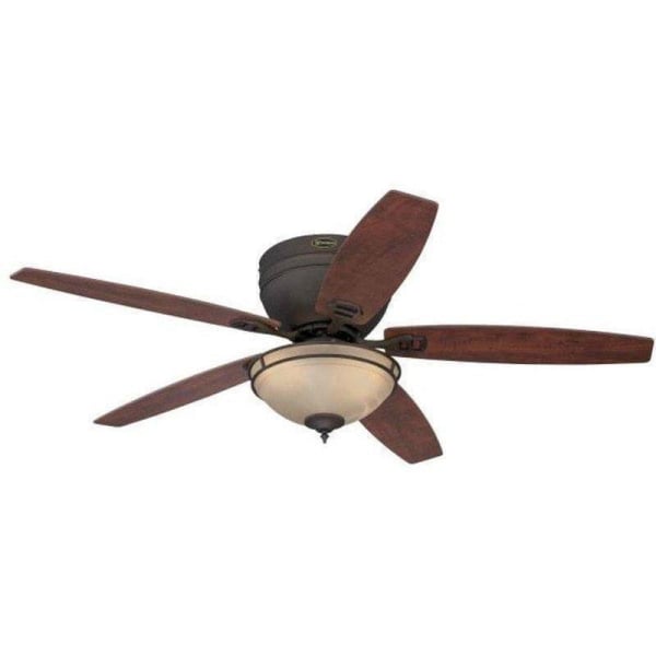 52" Berkshire Modern Downrod Mount Reversible Crystal Ceiling Fan With Lighting And Remote Control - Chrome - View #5
