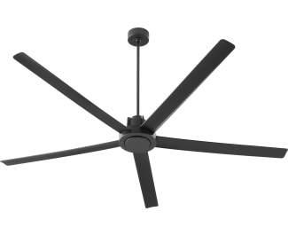 Quorum 80805-59 Revel 80 Inch Matte Black Ceiling Fan | DelMarFans.com Quorum 80805-59 Revel 80 Inch Matte Black Ceiling Fan | DelMarFans.com