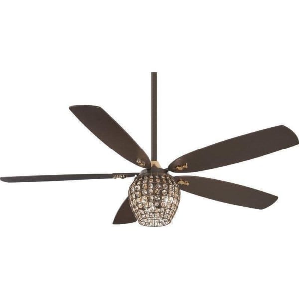 Minka-Aire F902L-ORB Bling 56 Inch Oil Rubbed Bronze Ceiling Fan