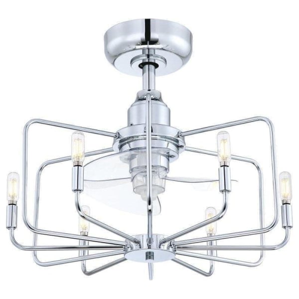 Fanimation Influencer 14" Fandelier with LED Lights and Remote