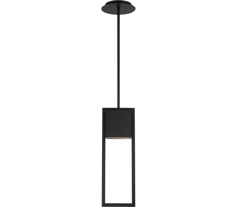 WAC PD-W15918-BK Archetype 1-Light Black Outdoor Pendant