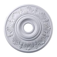 Lauerdale Medallion 21 Inch In White Finish