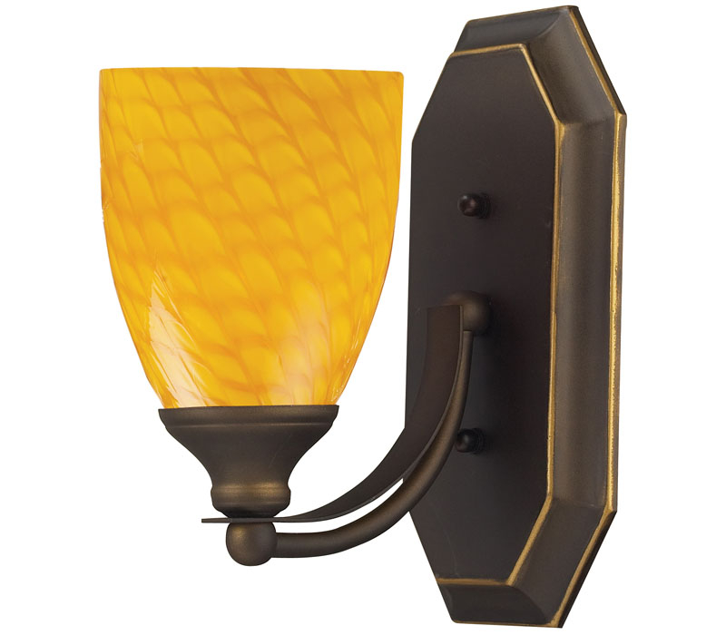 ELK 570-1B-CN Vanity Light Bronze Sconce Lighting