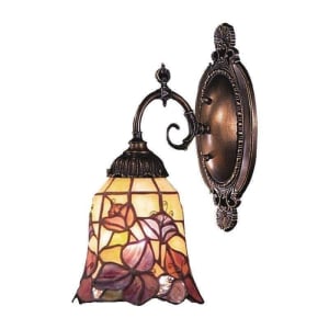 Mix-N-Match 1-Light Sconce In Tiffany Bronze