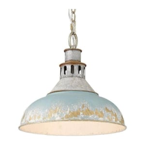 0865-L AGV-TEAL Kinsley 1-Light Pendant