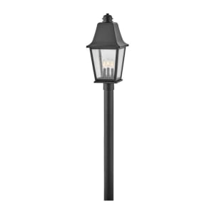 10011BK Kingston 3-Light LED Outdoor Post