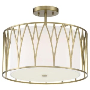 1089-695-L Regal Terrace 1-Light LED Outdoor Flush Mount