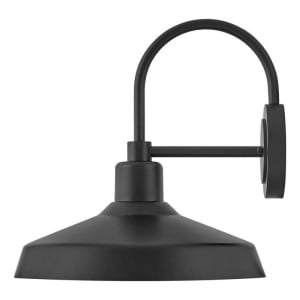 12070BK Forge 1-Light LED Outdoor Wall Sconce