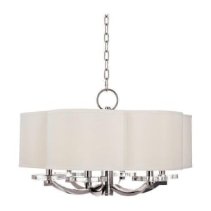 1426-PN Garrison 6-Light Chandelier