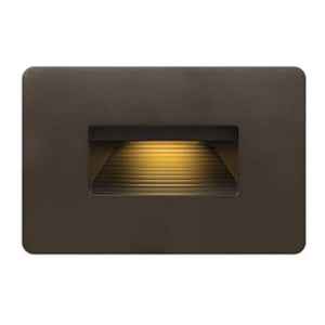 15508BZ Luna 1-Light LED Landscape Deck Step