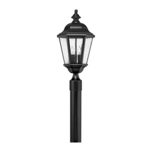 1671BK-LV Edgewater 3-Light LED Outdoor Post