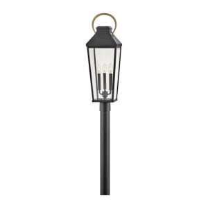 17501BK Dawson 3-Light LED Outdoor Post