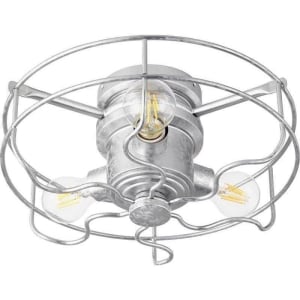 Windmill 3-Light Kit LED, 18 Total Watts, Galvanized