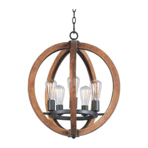 Bodega Bay 5-Light Chandelier w/Bulb