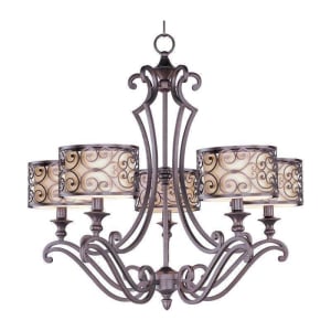 5LT Chandelier with Shades