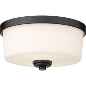 220F2-MB Arlington 2-Light Flush Mount