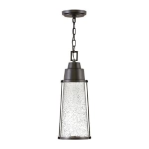 2552BK Miles 1-Light LED Outdoor Pendant 