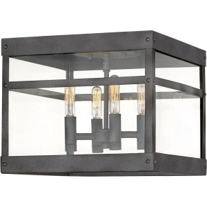 2803DZ Porter 4-Light Ceiling Flush Mount 