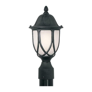 2866-BK Capella 1-Light Outdoor Post