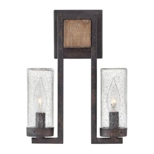 29202SQ Sawyer 2-Light Outdoor Wall Sconce
