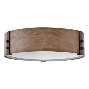 29203SQ Sawyer 3-Light Outdoor Ceiling Flush Mount