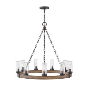 29208SQ Sawyer 9-Light Outdoor Chandelier 