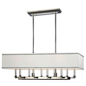 2938-PN Collins 10-Light Chandelier