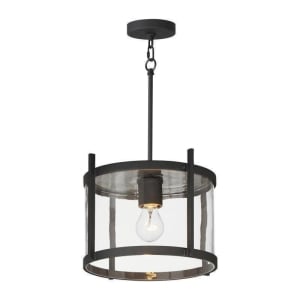 30061CLBK Belfry 1-Light Outdoor Pendant/Semi-Flush