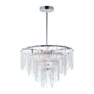 30735CLWTPC Glacier 9-Light Chandelier