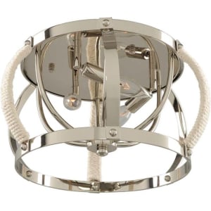 312540PN Bradbury 3-Light Flush Mount