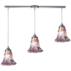 Vestido 3 Light Pendant In Polished Chrome