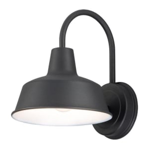 35015BK Pier M 1-Light Outdoor Wall Sconce