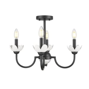 Z-Lite Lighting 352-4SF-MB Allistair Semi Flush Mount