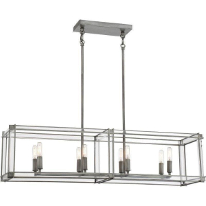 3858-756 Langen Square 8-Light Outdoor Pendant