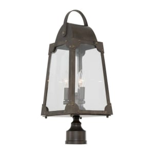 403700AGB Arlington 3-Light Outdoor Post